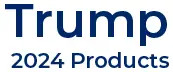 A blue and white logo for the company trumark.